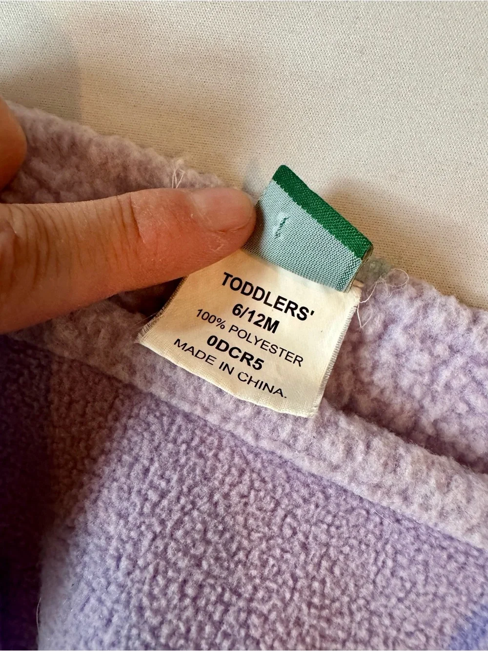 L.L. Bean Kids Lavender Fleece Earflap Hat